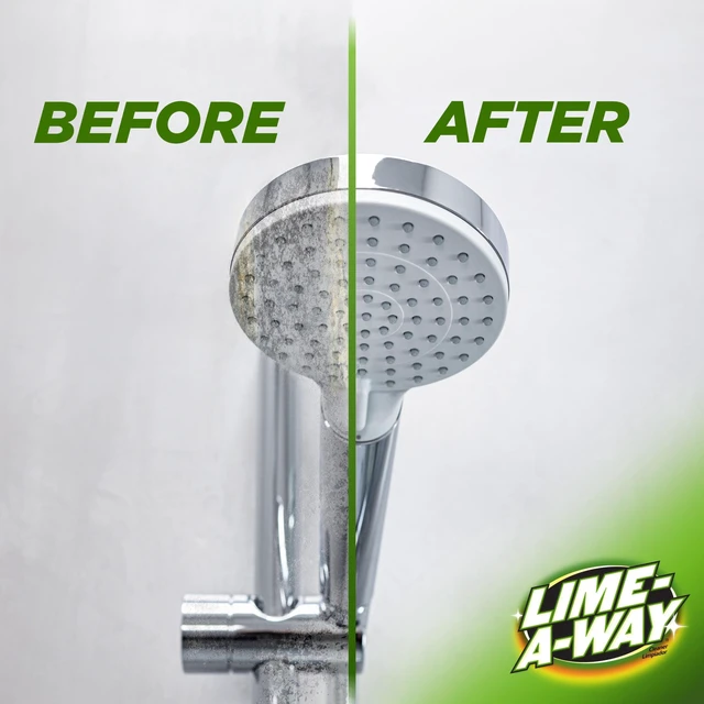 Alt view image 2 of 6 - Lime-A-Way Hard Water Stain Remover Spray, Removes Lime, Calcium & Rust in Seconds, Bathroom Cleaner, 32 fl oz