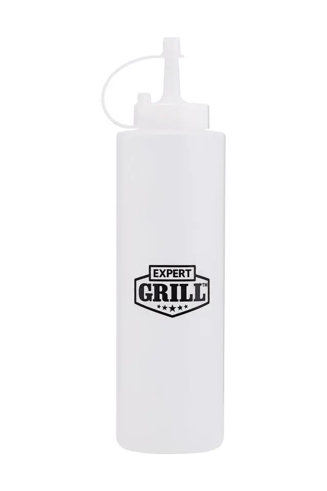 Alt view image 4 of 5 - (6 pack) Expert Grill Plastic 14-Ounce Oil and Vinegar Dispensing Squeeze Bottle,8.8x 2.3 x 2.3
