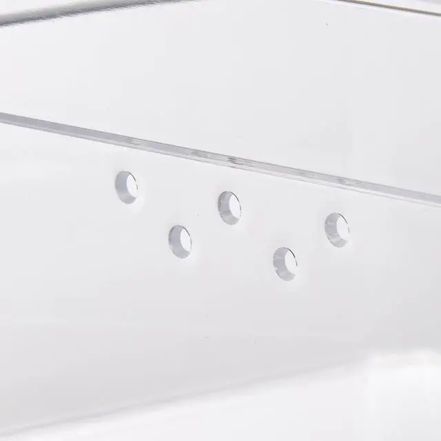 Alt view image 5 of 6 - Mainstays Clear Glossy Plastic Small Shoe Box with Lid