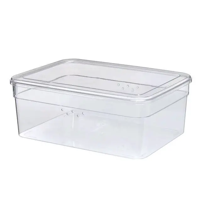 Alt view image 5 of 6 - Mainstays Clear Glossy Plastic Extra Wide Closet Storage Shoe Organizer Shoe Box with Lid for Shoe Storage