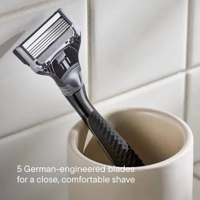 Alt view image 3 of 6 - Harry's Men's Razor Blade Refills, 5 Blade Razor Blade Cartridges, 4 pk
