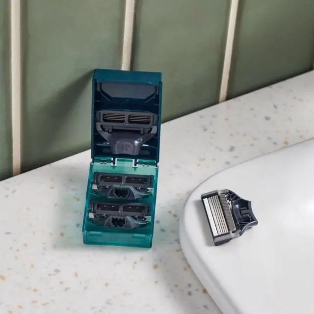 Alt view image 5 of 6 - Harry's Men's Razor Blade Refills, 5 Blade Razor Blade Cartridges, 4 pk
