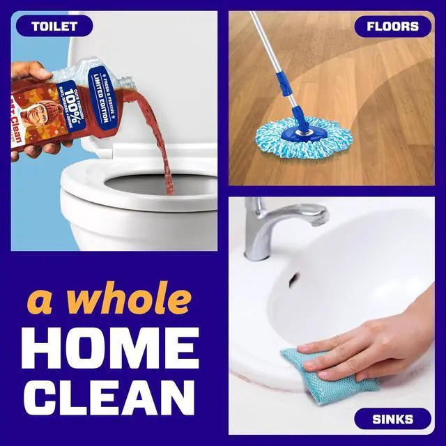 Alt view image 3 of 6 - Mr. Clean All Purpose Cleaner, Cleaning Liquid, Spiced Harvest, 41oz