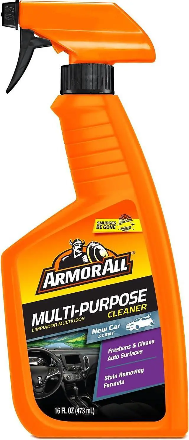 Main image of Armor All Multi-Purpose Car Cleaner Spray, New Car Scent, 16 Fl Oz