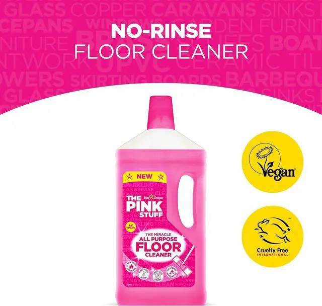 Alt view image 4 of 6 - Stardrops The Pink Stuff The Miracle All Purpose Floor Cleaner 33.8 Fl Oz