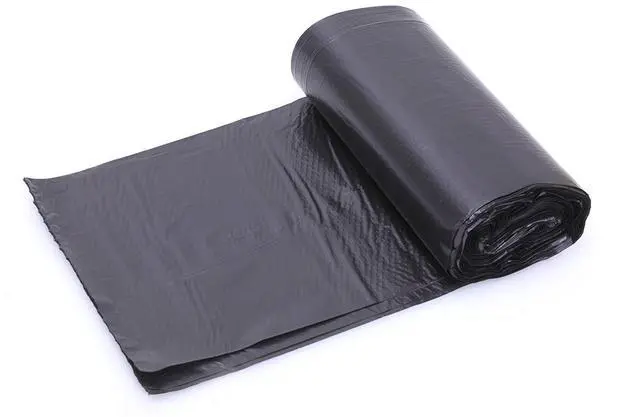 Main image of 2-1.5Gallon 180Count Small Wastebasket Trash Bags Black