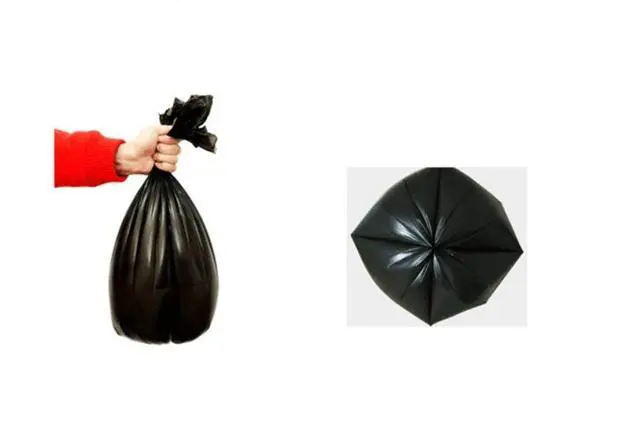 Alt view image 2 of 4 - 2-1.5Gallon 180Count Small Wastebasket Trash Bags Black
