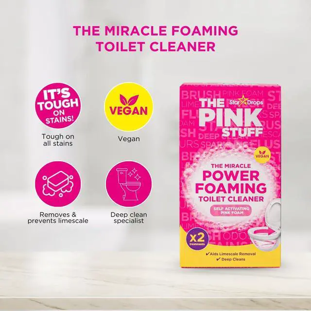 Alt view image 2 of 6 - Stardrops the Pink Stuff Miracle Foaming Toilet Powder 7oz