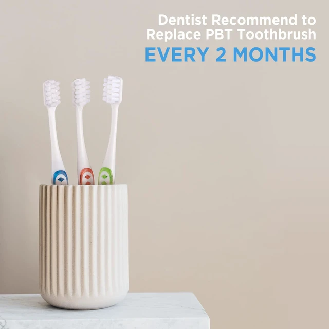 Alt view image 6 of 7 - Frekare Extra Soft Adult Toothbrushes with 10000 Micro Nano Bristles