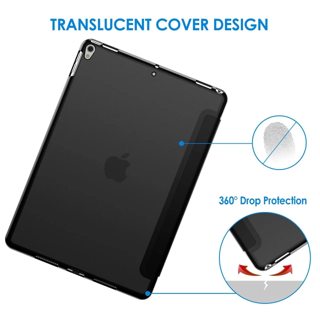 Alt view image 5 of 6 - JETech Case for iPad Pro 10.5", iPad Air 3rd Gen 2019, Black