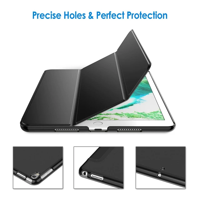 Alt view image 2 of 6 - JETech Case for iPad Pro 10.5", iPad Air 3rd Gen 2019, Black