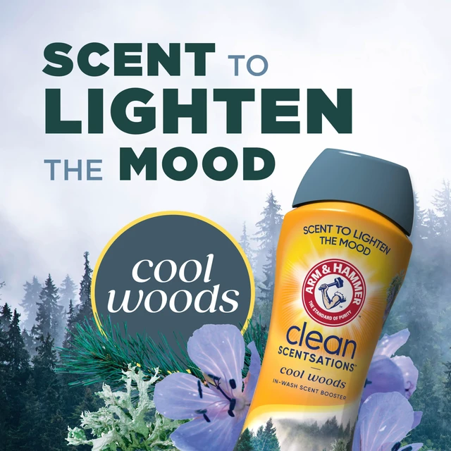 Alt view image 4 of 6 - Arm & Hammer Clean Scentsations Laundry Scent Booster, Cool Woods, 24Oz