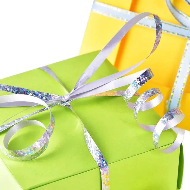 Alt view image 6 of 6 - BEISHIDA 500 Yards Silver Curled Ribbon, Shiny Metallic Balloon String for Gift Wrapping, Birthday Party, Holiday, Art Craft, Floral Decoration