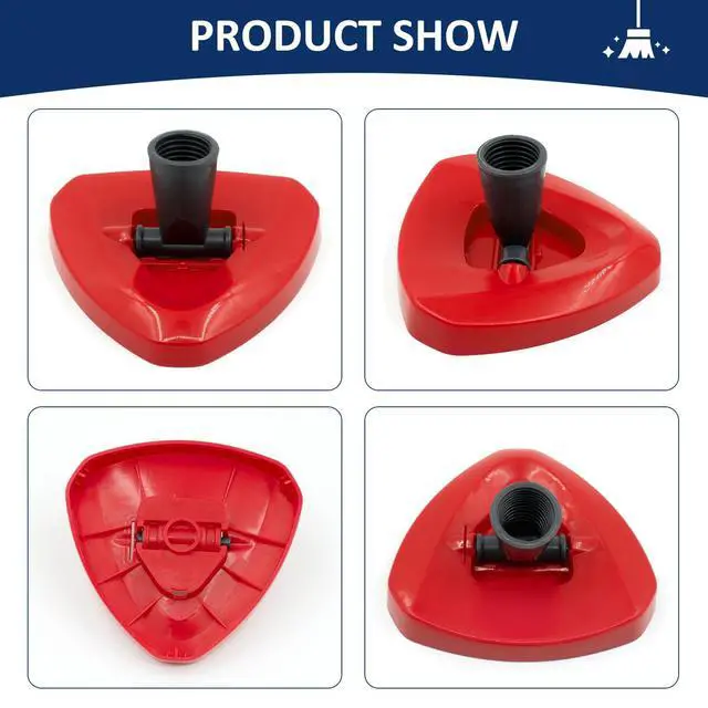 Alt view image 6 of 6 - Spin Mop Replacement Head Base for Ocedar RinseClean 2 Tank System, Rotating Mop Base