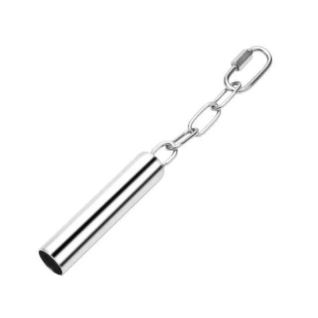 Alt view image 7 of 7 - Wontee Stainless Steel Hanging Bell Bite Toy for Bird Cage Parrot Parakeet Budgie Cockatiel Conure African Greys (S)