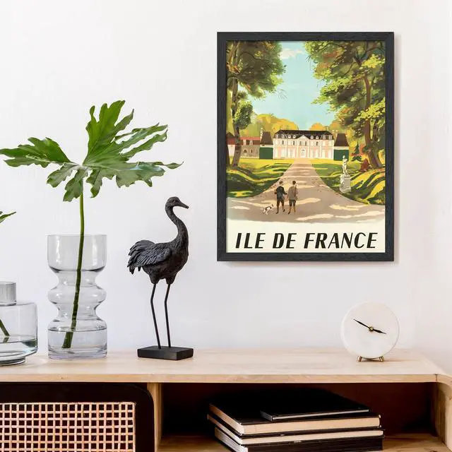 Alt view image 5 of 6 - Upsimples 12x16 Wall Gallery Picture Frame, Engineered Wood, Black, 1 Pack