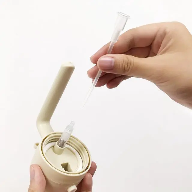 Alt view image 2 of 3 - YARRAMATE 4Pcs Spray Straw Replacement 4.72in/12cm for 16oz/470ml Olive Oil Glass Dispenser Bottle, Kitchen Oil Sprayer Replacement Pipes