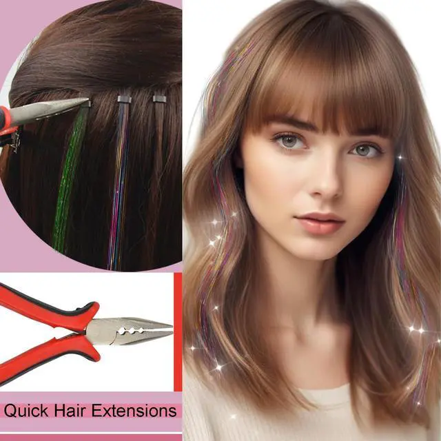 Alt view image 4 of 6 - Micro Nano Ring Hair Extensions Pliers 3 Holes Mini Opener Removal Tool