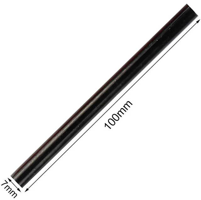 Alt view image 2 of 2 - HUIHUIBAO 12 PCS 7 x 100mm Black Colored Hot Glue Sticks for DIY Art Craft