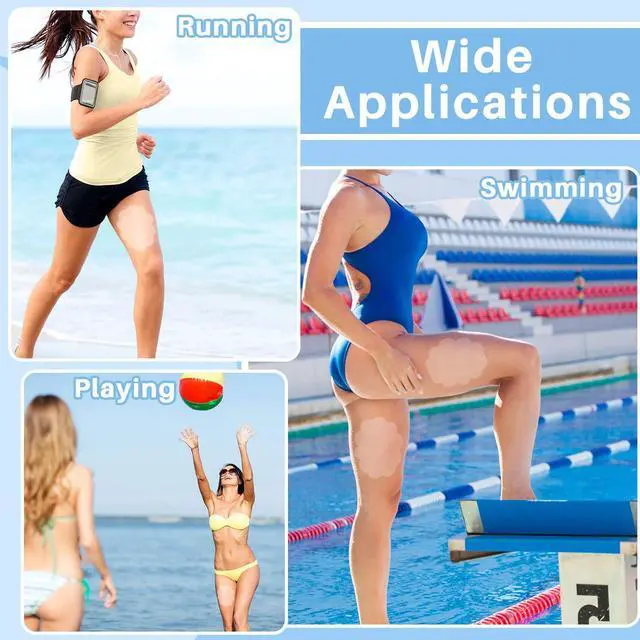 Alt view image 4 of 6 - Timgle 30 Pcs Thigh Lift Tape for Loose Skin Cellulite - Invisible Anti-Friction Lifting Patch for Sagging Skin, Transparent Anti-Chafing for Daily Use