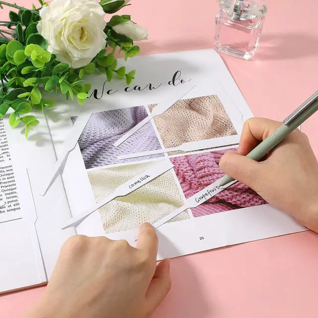 Alt view image 5 of 6 - 200 Pcs White Perfume Test Strips Paper Disposable Blotter Card for Essential Oils Fragrance Scent Testing