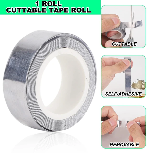 Alt view image 3 of 7 - Tinoaly Self-Adhesive High Density Weighted Golf Tape, 39.4in, for Tennis Rackets & Golf Clubs