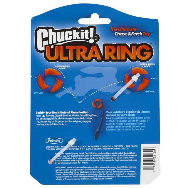 Alt view image 5 of 5 - Chuckit! UltraRing Fetch and Chase Outdoor Dog Toy for All Breeds