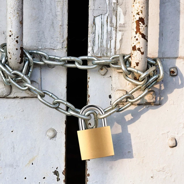 Alt view image 2 of 7 - 4 Pcs Small Keyed Solid Brass Padlocks with Same Keys for Toolbox, Sheds, Storage Unit, Gym, Fence