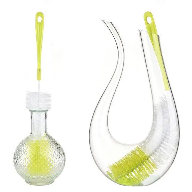 Alt view image 2 of 7 - ALINK 16Inch Bottle Brush Cleaner for Wine, Beer, Sport Water Bottles, Thermos, Glass, Hummingbird Feeder and Long Narrow Neck Bottles