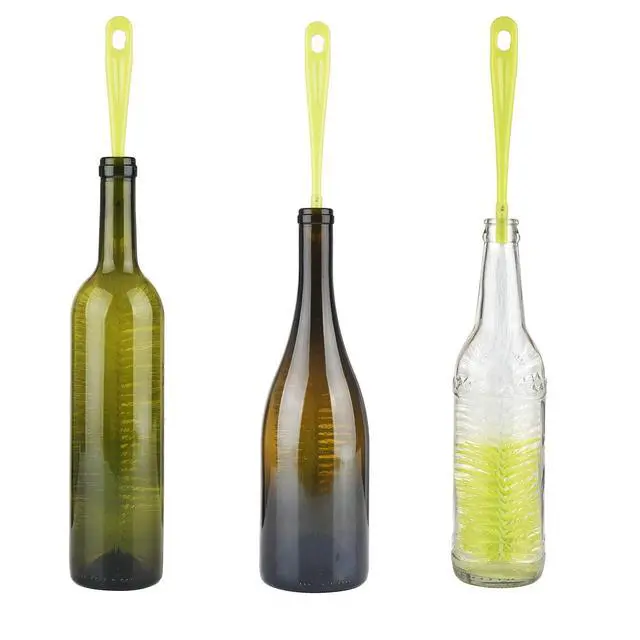 Alt view image 3 of 7 - ALINK 16Inch Bottle Brush Cleaner for Wine, Beer, Sport Water Bottles, Thermos, Glass, Hummingbird Feeder and Long Narrow Neck Bottles