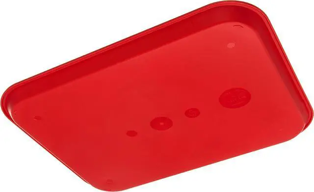 Alt view image 2 of 6 - Carlisle Cafe Tray 14x18 Red 1 Ct