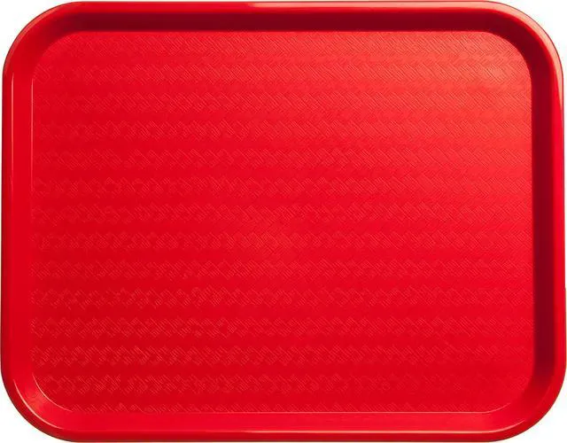 Alt view image 3 of 6 - Carlisle Cafe Tray 14x18 Red 1 Ct