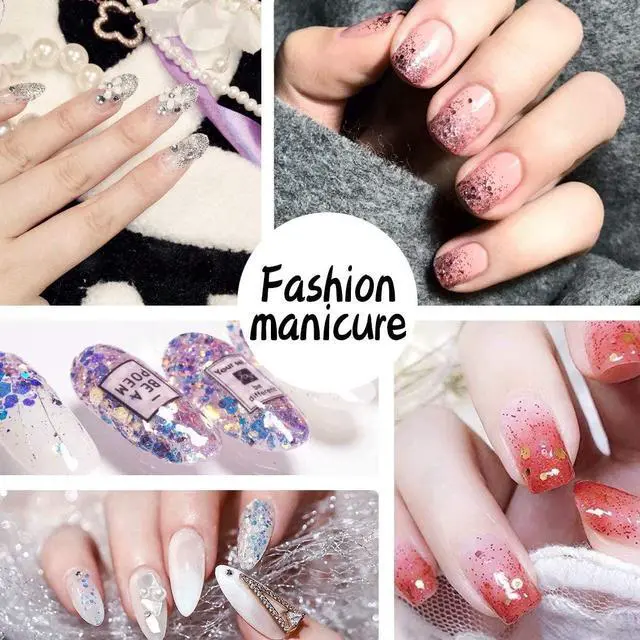 Alt view image 3 of 7 - 24 Colors Glitter Set, Fine Glitter for Resin, Arts and Crafts Supplies, Festival Glitter Powder, Cosmetic Glitter for Body, Nail, Face, Hair, Eyeshadow, Lip Gloss Making