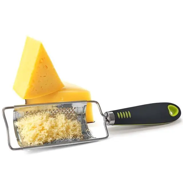 Alt view image 5 of 6 - ALLTOP Food Graters Set of 3, Stainless Steel Hand-held Zester Multi-purpose for Cheese, Nutmeg, Potato, Ginger, Garlic, Citrus