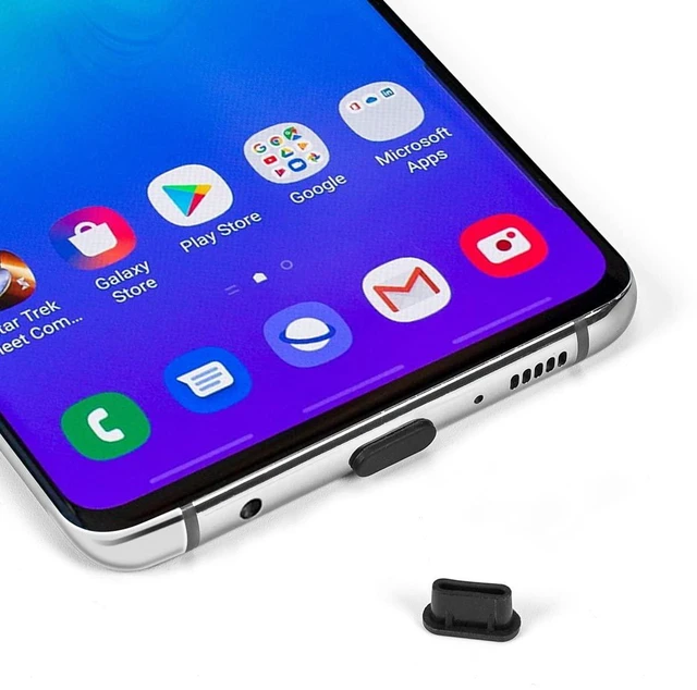 Alt view image 4 of 6 - 10 Pack Type C Dust Plug Charger Port Protector for iPhone 17 16 15 Pro Max, Samsung Galaxy S26 S24 S23 S22 Ultra S21, All USB-C Devices & MacBook Laptop