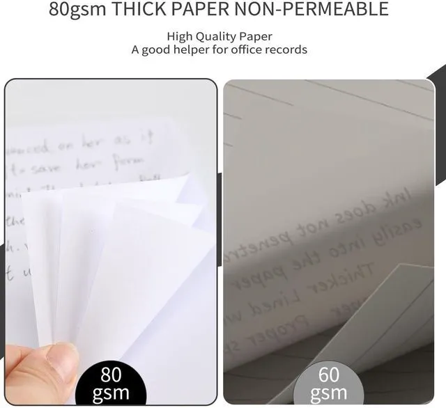 Alt view image 5 of 6 - QiCheng Memo Pad 4x6 Inches 50 Sheets Scratch Pad Blank Writing Notepad (6 Pack)