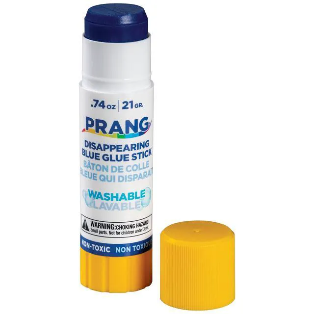 Alt view image 4 of 6 - Prang Washable Glue Stick Blue 0.74Oz 1Count
