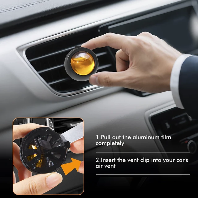Alt view image 2 of 7 - Car Air Freshener Vent Clips, Hawaiian, 6 Pack, Long-Lasting Up to 180 Days