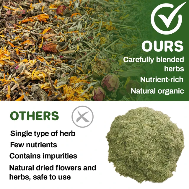 Alt view image 4 of 6 - Sukh 10oz Chicken Nesting Herbs Poultry Herb Blend and Hemp Bedding