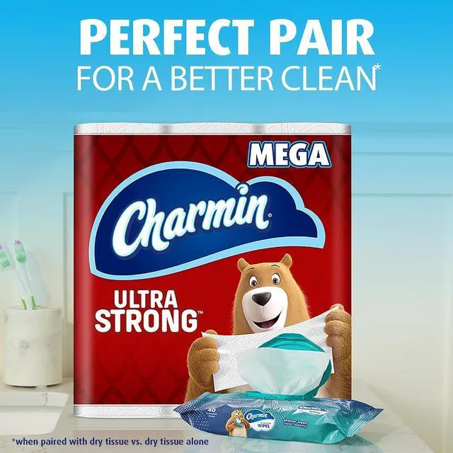 Alt view image 6 of 7 - Charmin Flushable Wipes, 160 Count (4 Packs of 40)