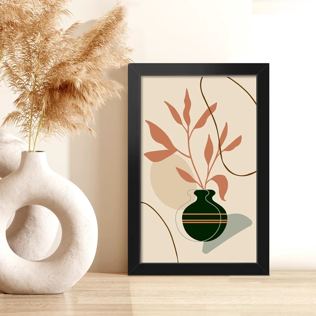 Alt view image 3 of 7 - LaVie Home 5.5x8.5 Black Picture Frame with HD Plexiglas, 1 Pack, Vertical or Horizontal Display, Classic Collection