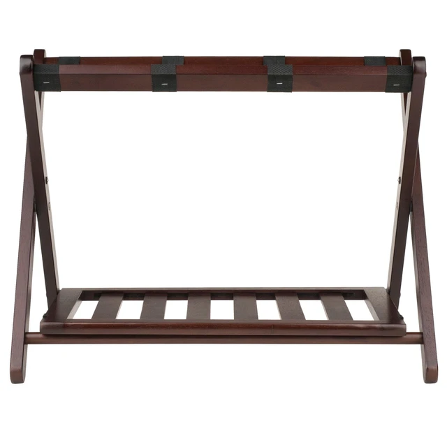 Alt view image 2 of 6 - Winsome Remy Luggage Rack, Cappuccino
