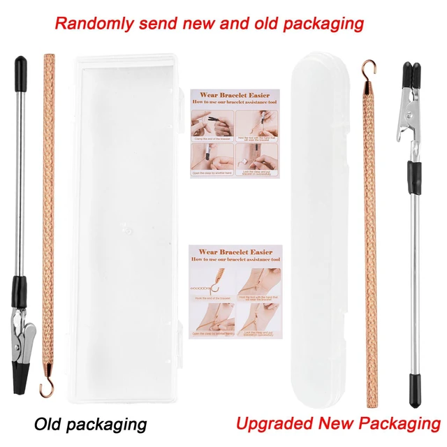 Alt view image 4 of 6 - 2 Pcs Bracelet Helper Tool Easy to Put on Yourself