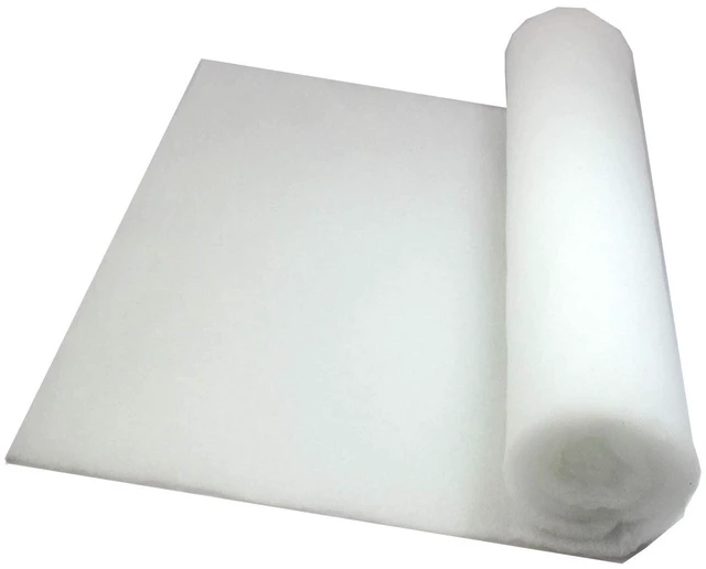 Main image of Mybecca 36" x 72" (3' x 6') Quilt Batting Multipurpose Dacron Fiber Polyester Wadding Fabric Loft Upholstery Grade Padding, 2 Yard