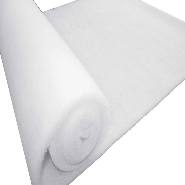 Alt view image 2 of 6 - Mybecca 36" x 72" (3' x 6') Quilt Batting Multipurpose Dacron Fiber Polyester Wadding Fabric Loft Upholstery Grade Padding, 2 Yard