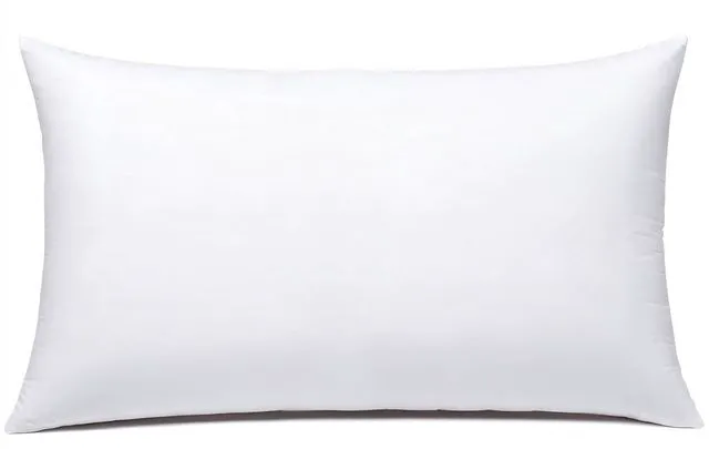 Main image of JIEITIVE Hypoallergenic Premium Rectangle Lumbar Throw Pillow Insert, 12 x 20 Inches, Set of 1