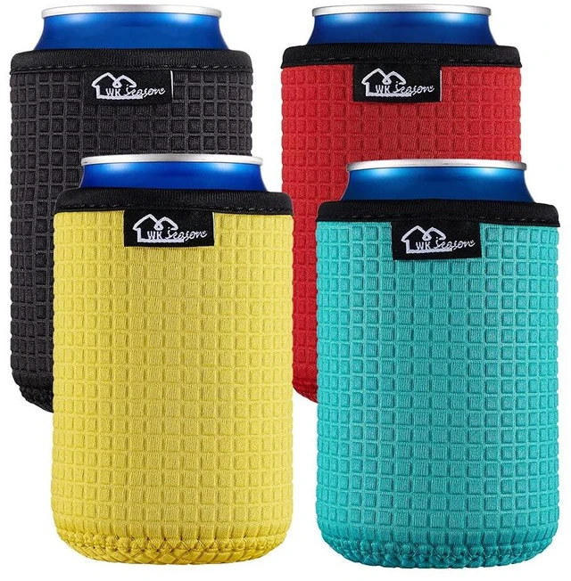 Main image of Wk Ieason 12oz Standard Can Sleeves Can Cooler Can Coolie Gift