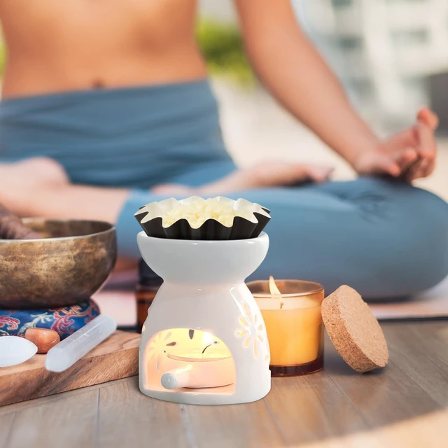 Alt view image 7 of 7 - Ninsula 70P Reusable Leakproof Wax Melt Liners for Wax Cubes, Plug-in Warmers, Electric Wax Melters & Wax Burner (Black)
