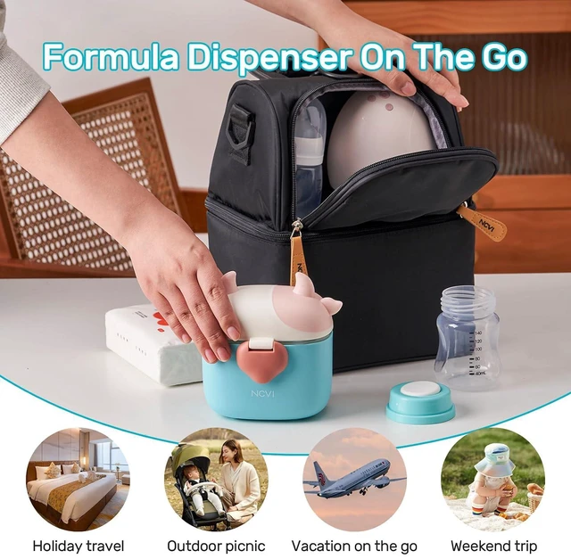 Alt view image 2 of 6 - NCVI Baby Formula Dispenser On The Go, Blue