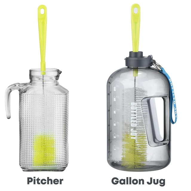 Alt view image 6 of 7 - ALINK 16inch Long Bottle Brush Cleaner for Washing Wine, Beer, Sport Well, Thermos, Glass, Hummingbird Feeder and Long Narrow Neck Sport Bottles
